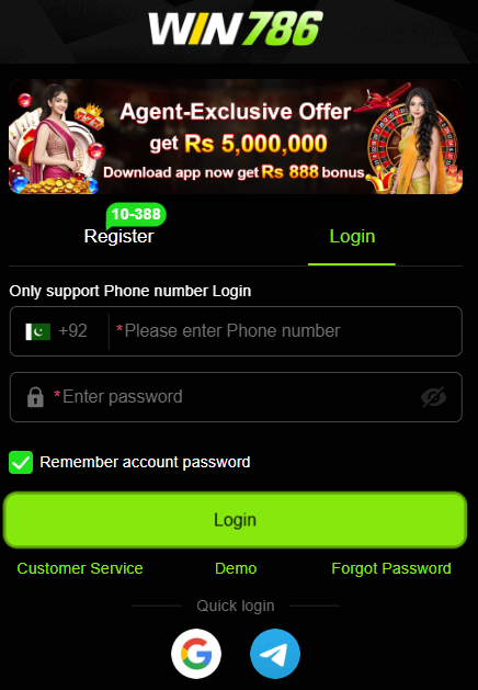 Win786 Login